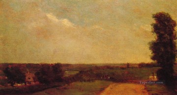 Juan Constable Painting - Vista hacia Dedham Romántico John Constable